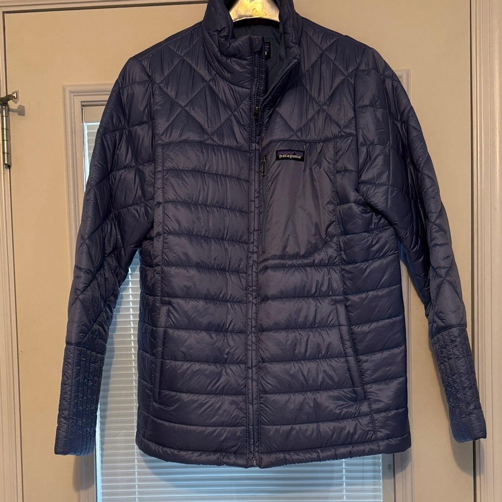 Patagonia Women’s Blue Puffer Jacket